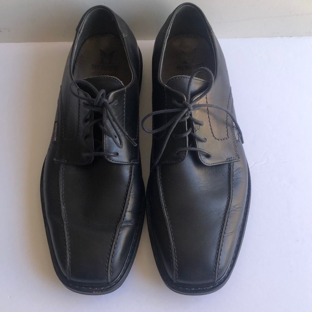 Good year Mephistom black leather shoes size